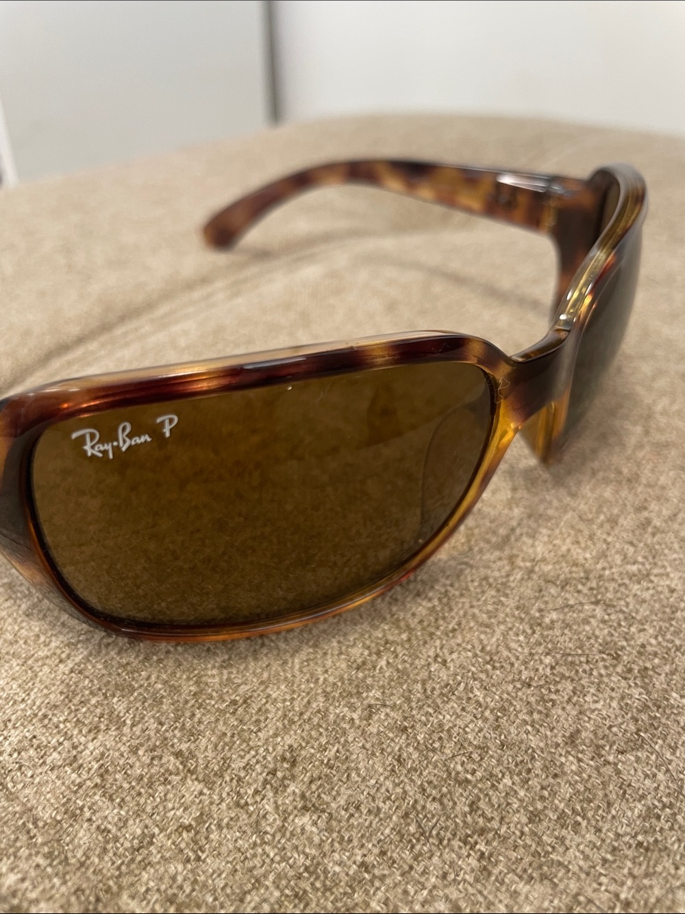 RayBan Polarized Tortoiseshell Sunglasses